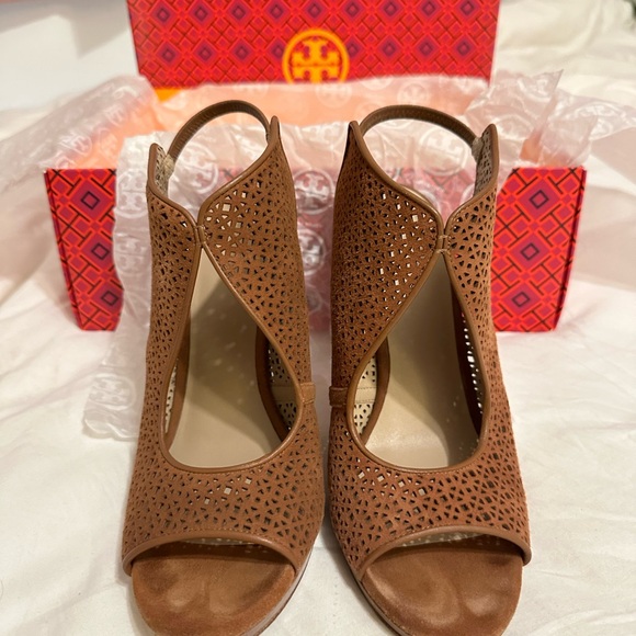 Tory Burch Elinor heels Sz 9 - Picture 5 of 7